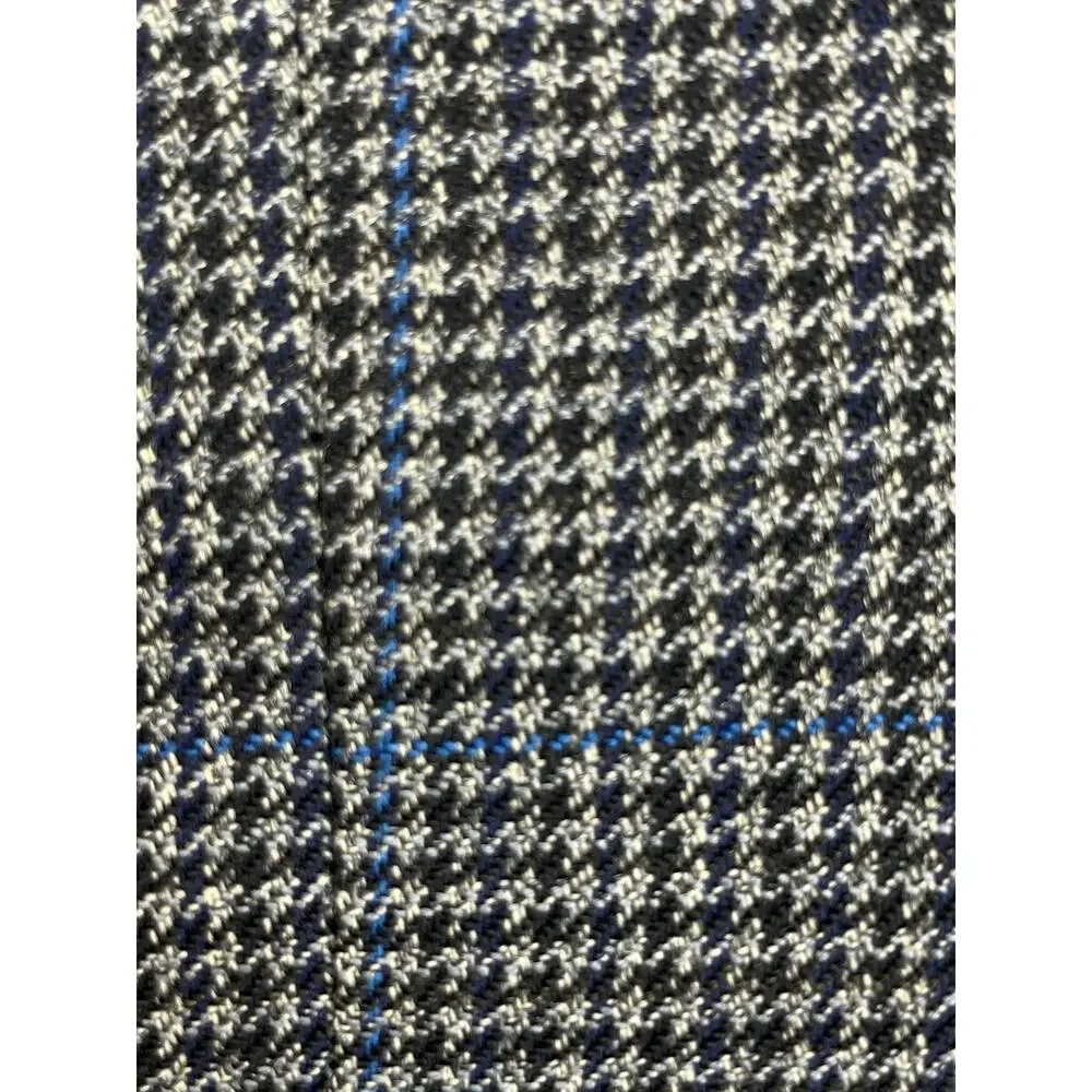 Jos A Bank Blazer Mens 43L‎ 100% Wool Houndstooth 2 Button Single Breasted
